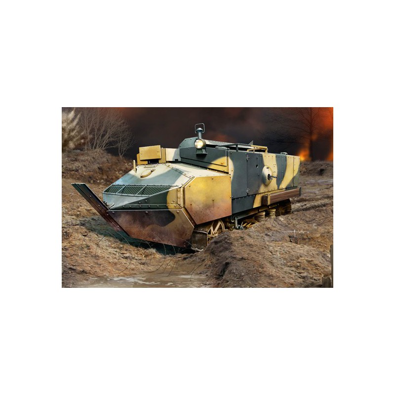 Schneider plastic tank model CA Armored 1/35 | Scientific-MHD