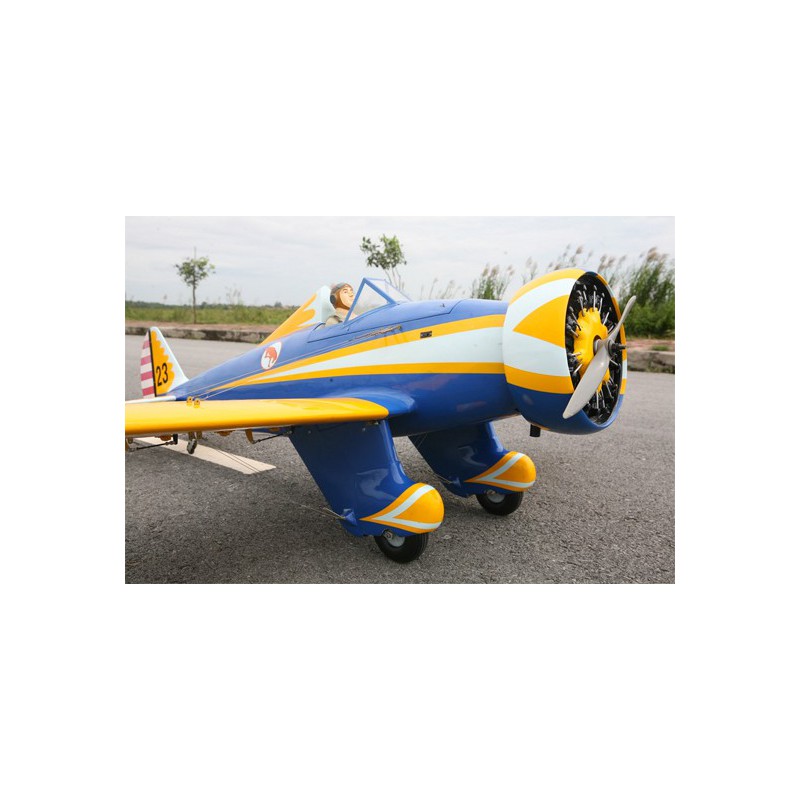Radio-controlled thermal aircraft P-26A Peashooter 30cc ARF | Scientific-MHD