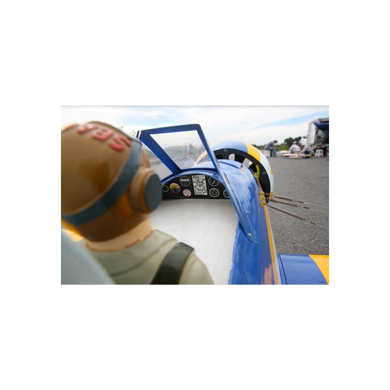 Radio-controlled thermal aircraft P-26A Peashooter 30cc ARF | Scientific-MHD