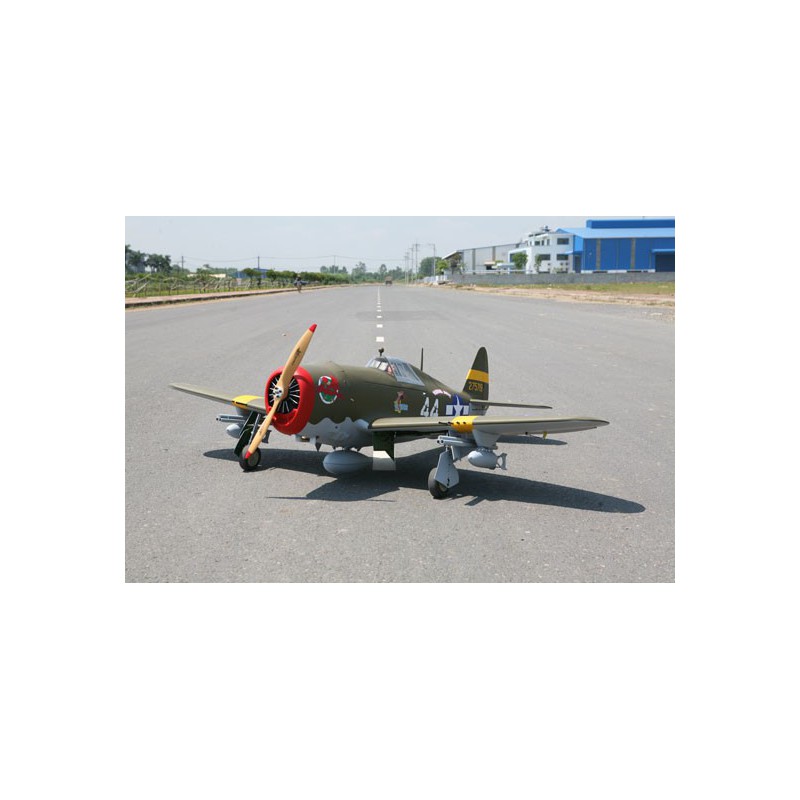 GIANT SCALE RADIO-SCOMped Thermal Airplane P-47 RAZORBACK 50-61cc/EP ARF | Scientific-MHD GIANT SCALE RADIO-SCOMped Thermal Airplane P-47 RAZORBACK 50-61cc/EP ARF | Scientific-MHD