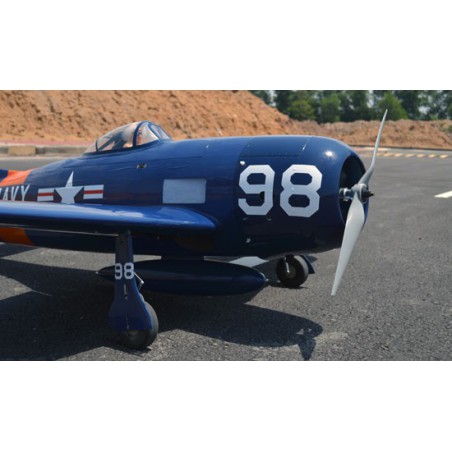 Radiocomanded thermal aircraft Grumman F8F-2, Bearcat, Navy 33cc ARF | Scientific-MHD Radiocomanded thermal aircraft Grumman F8F-2, Bearcat, Navy 33cc ARF | Scientific-MHD