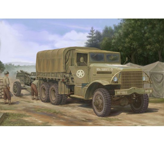 US WHITE 666 cargo plastic truck model (soft top) 1/35 US WHITE 666 cargo plastic truck model (soft top) 1/35 | Scientific-MHD