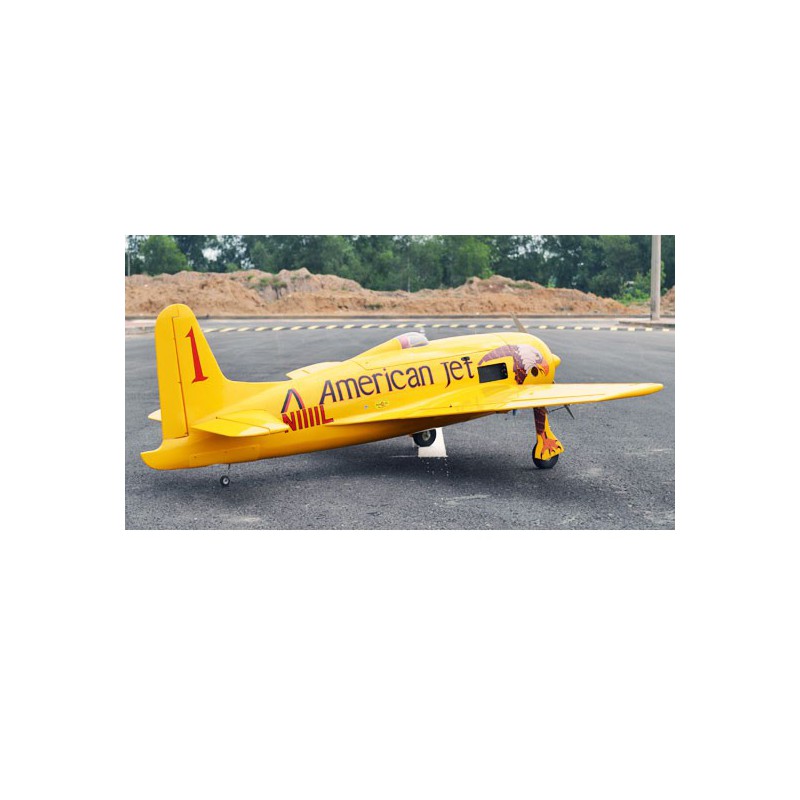 Radio-controlled thermal aircraft Grumman F8F-2, Bearcat, | Scientific-MHD