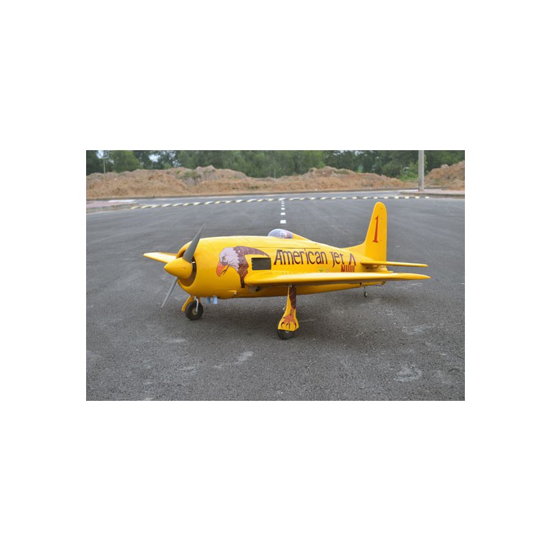 Radio-controlled thermal aircraft Grumman F8F-2, Bearcat, | Scientific-MHD