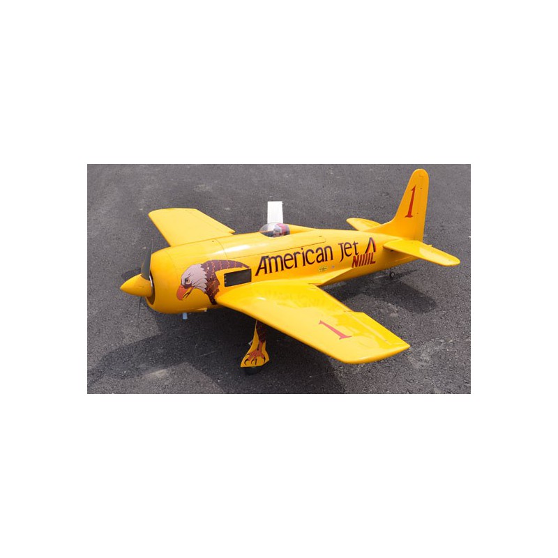 Radio-controlled thermal aircraft Grumman F8F-2, Bearcat, | Scientific-MHD