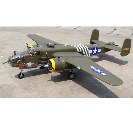 Radio-controlled thermal aircraft B-25 2x20cc ARF + ELECTRIC RETURN | Scientific-MHD Radio-controlled thermal aircraft B-25 2x20cc ARF + ELECTRIC RETURN | Scientific-MHD