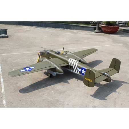 Radio-controlled thermal aircraft B-25 2x20cc ARF + ELECTRIC RETURN | Scientific-MHD Radio-controlled thermal aircraft B-25 2x20cc ARF + ELECTRIC RETURN | Scientific-MHD