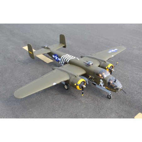 Radio-controlled thermal aircraft B-25 2x20cc ARF + ELECTRIC RETURN | Scientific-MHD Radio-controlled thermal aircraft B-25 2x20cc ARF + ELECTRIC RETURN | Scientific-MHD