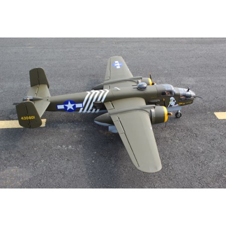 Radio-controlled thermal aircraft B-25 2x20cc ARF + ELECTRIC RETURN | Scientific-MHD Radio-controlled thermal aircraft B-25 2x20cc ARF + ELECTRIC RETURN | Scientific-MHD