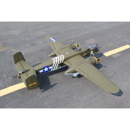 Radio-controlled thermal aircraft B-25 2x20cc ARF + ELECTRIC RETURN | Scientific-MHD Radio-controlled thermal aircraft B-25 2x20cc ARF + ELECTRIC RETURN | Scientific-MHD