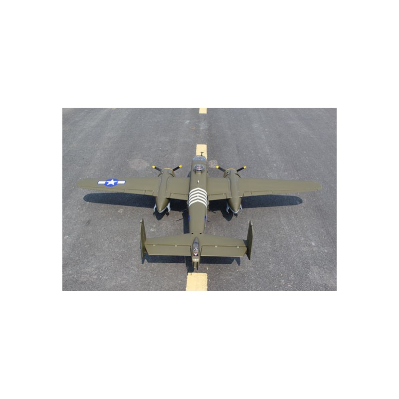 Radio-controlled thermal aircraft B-25 2x20cc ARF + ELECTRIC RETURN | Scientific-MHD