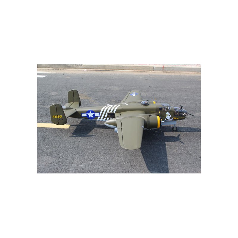 Radio-controlled thermal aircraft B-25 2x20cc ARF + ELECTRIC RETURN | Scientific-MHD