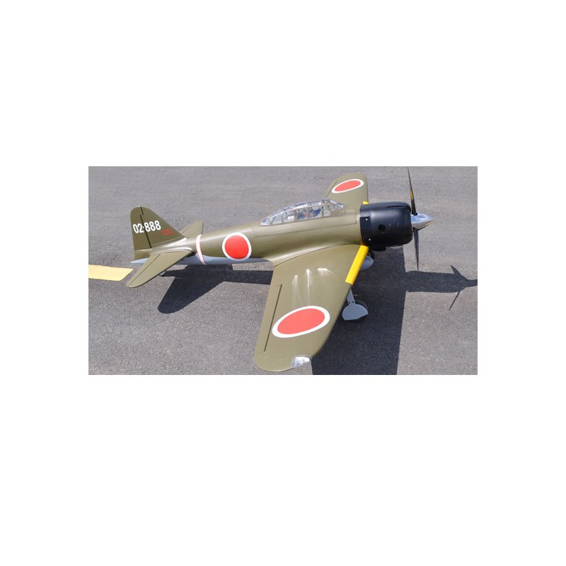 Gianto Zero 50-60 CC radio-controlled thermal airplane + TR + module | Scientific-MHD