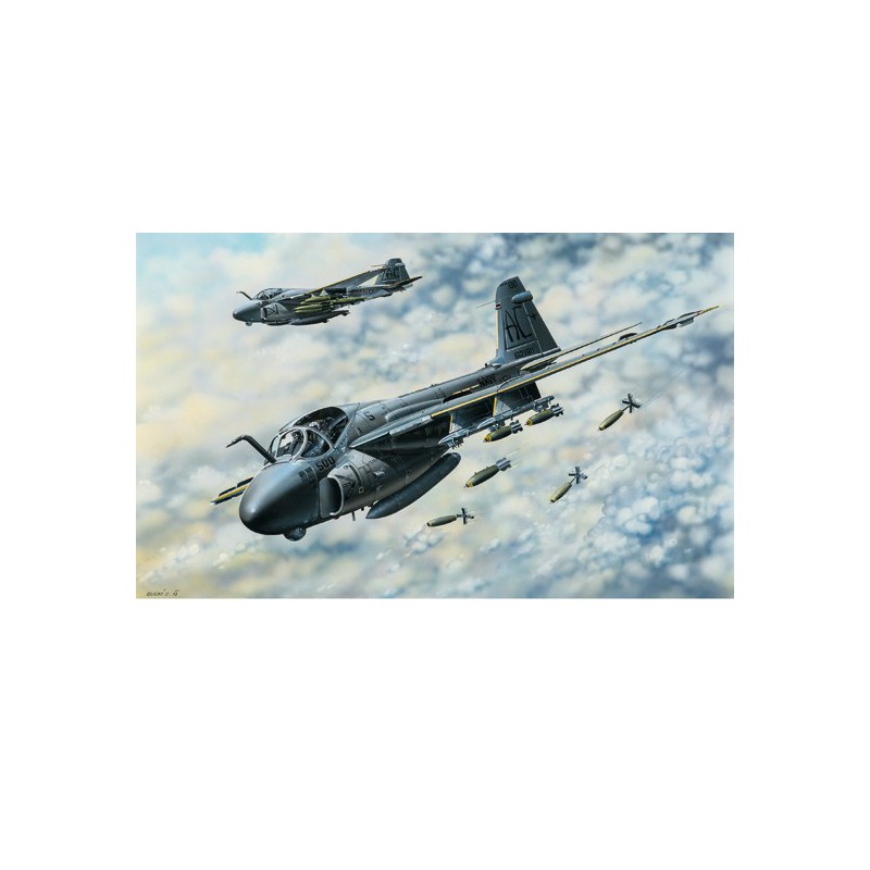 Plastic plane model A-6e Tram Intruder 1/48 | Scientific-MHD