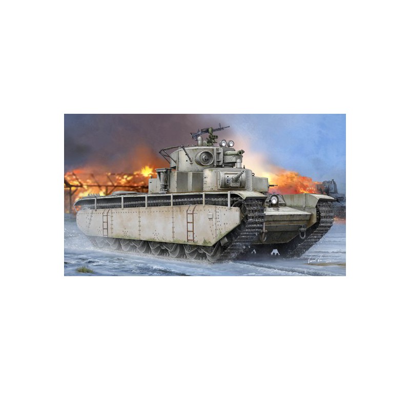 T-35 Heavy Tank Avt 1938 1/35 plastic tank model | Scientific-MHD