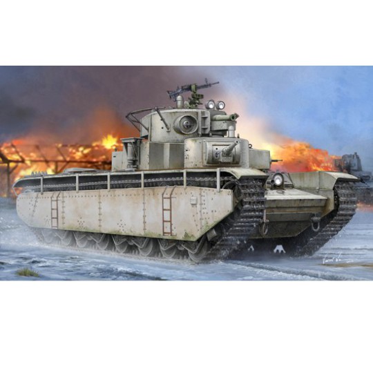 T-35 Heavy Tank Avt 1938 1/35 plastic tank model T-35 Heavy Tank Avt 1938 1/35 plastic tank model | Scientific-MHD