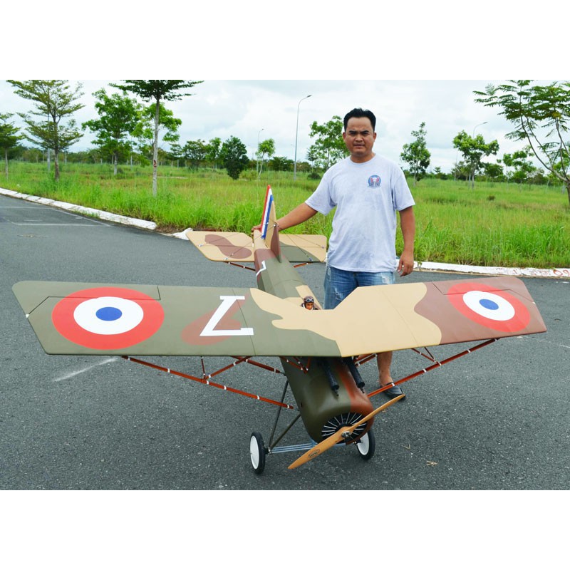 Morane Saulnier A-1 1/3 Arf radio-controlled thermal airplane | Scientific-MHD