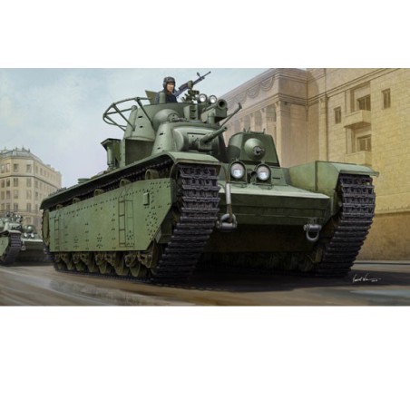SOVIET HEAVY TANK T-35 1938/35 plastic plastic model model | Scientific-MHD SOVIET HEAVY TANK T-35 1938/35 plastic plastic model model | Scientific-MHD