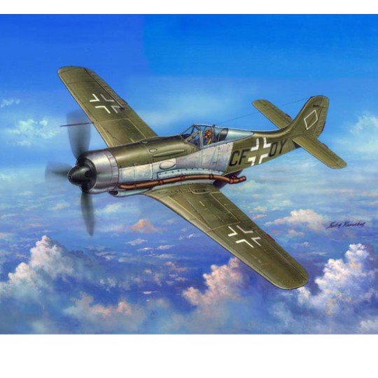 Plastic plane model FW 190 V18 1/48 Plastic plane model FW 190 V18 1/48 | Scientific-MHD