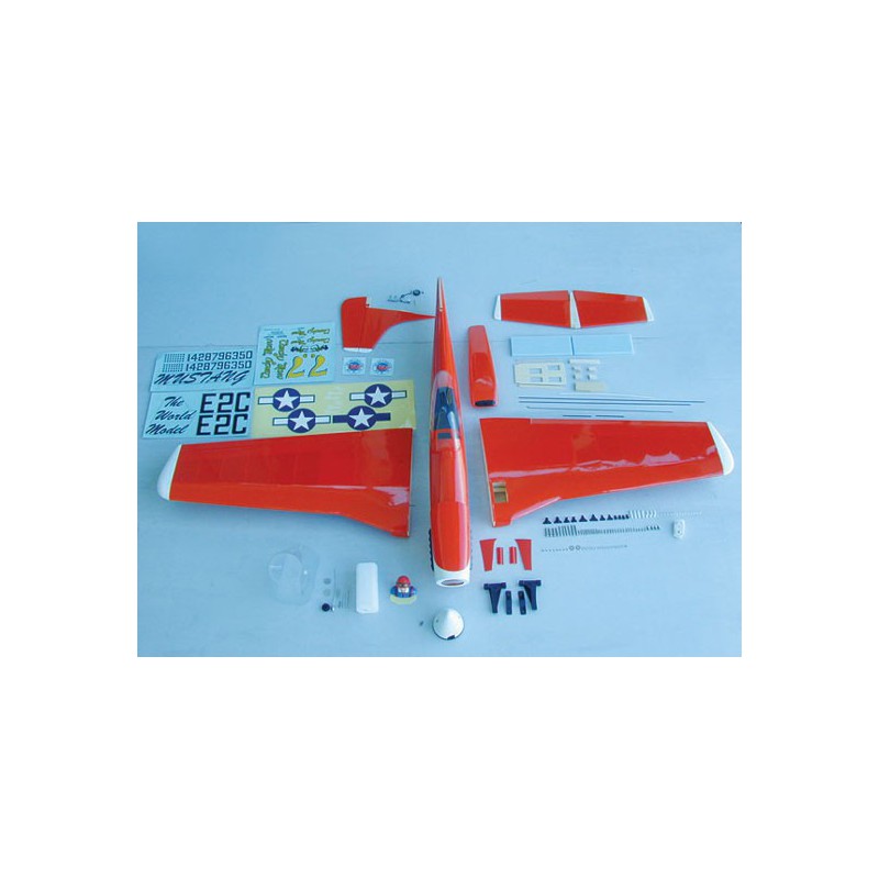 Radio-51 Mustang-46 Rougearf radio-controlled thermal aircraft | Scientific-MHD