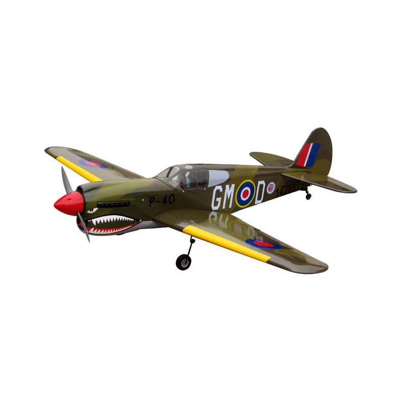 Radio-controlled thermal aircraft P-40 Warhawkarf | Scientific-MHD