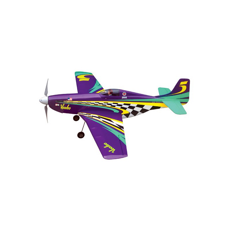 Radio -controlled electrical planes Voodoo Mustang Eparf | Scientific-MHD