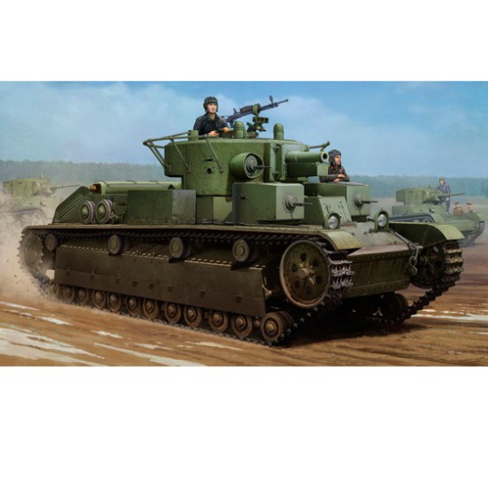 T-28 Welded 1/35 plastic tank model T-28 Welded 1/35 plastic tank model | Scientific-MHD