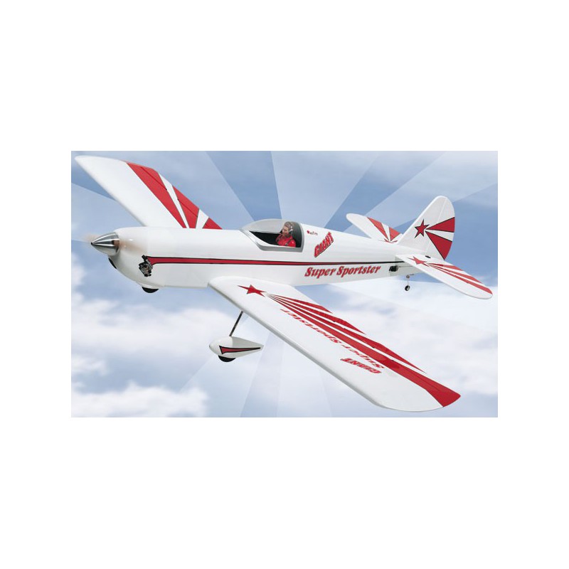 Giant Sportster-Arf radio-controlled thermal airplane | Scientific-MHD