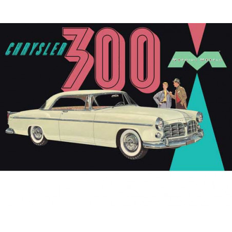 Chrysler C300 1/25 plastic car cover | Scientific-MHD