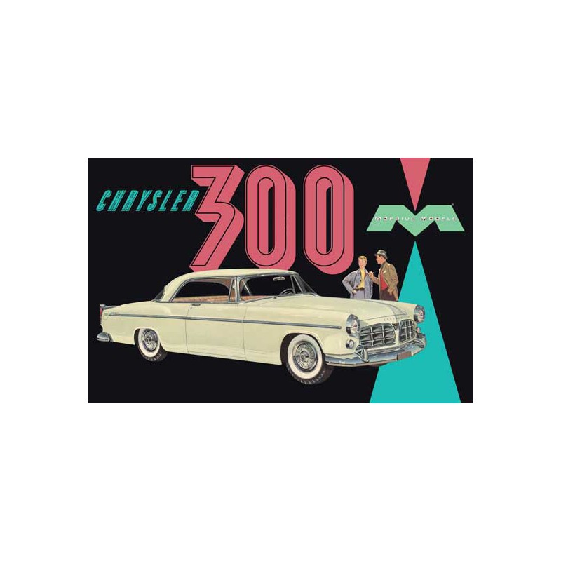 Chrysler C300 1/25 plastic car cover | Scientific-MHD