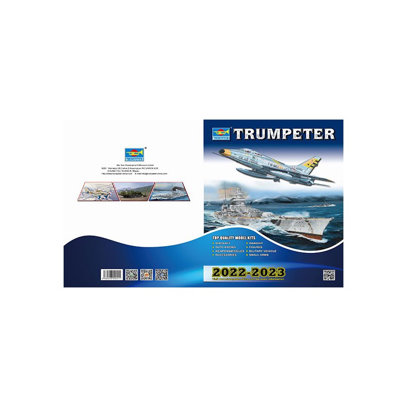 Plastic boat model Catalog Trumpter 2022/23 | Scientific-MHD