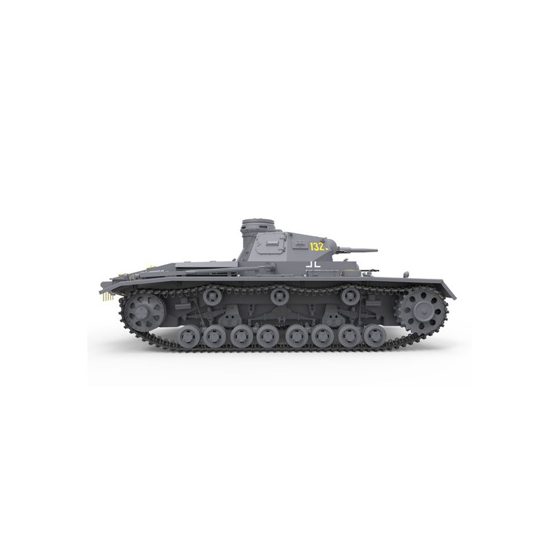 PZ.KPFW plastic tank model. III ausf.d 1/35 | Scientific-MHD