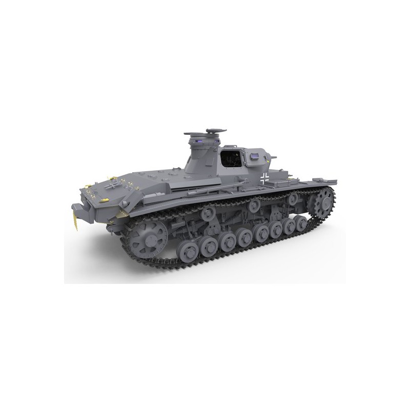 PZ.KPFW plastic tank model. III ausf.d 1/35 | Scientific-MHD
