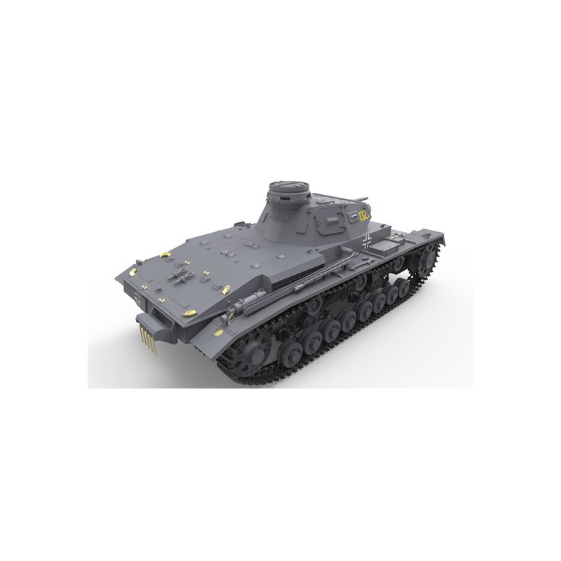 PZ.KPFW plastic tank model. III ausf.d 1/35 | Scientific-MHD