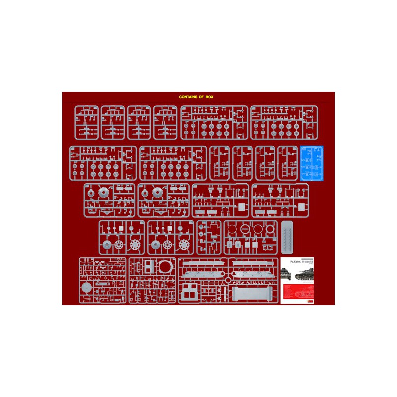 PZ.KPFW plastic tank model. III ausf.d 1/35 | Scientific-MHD