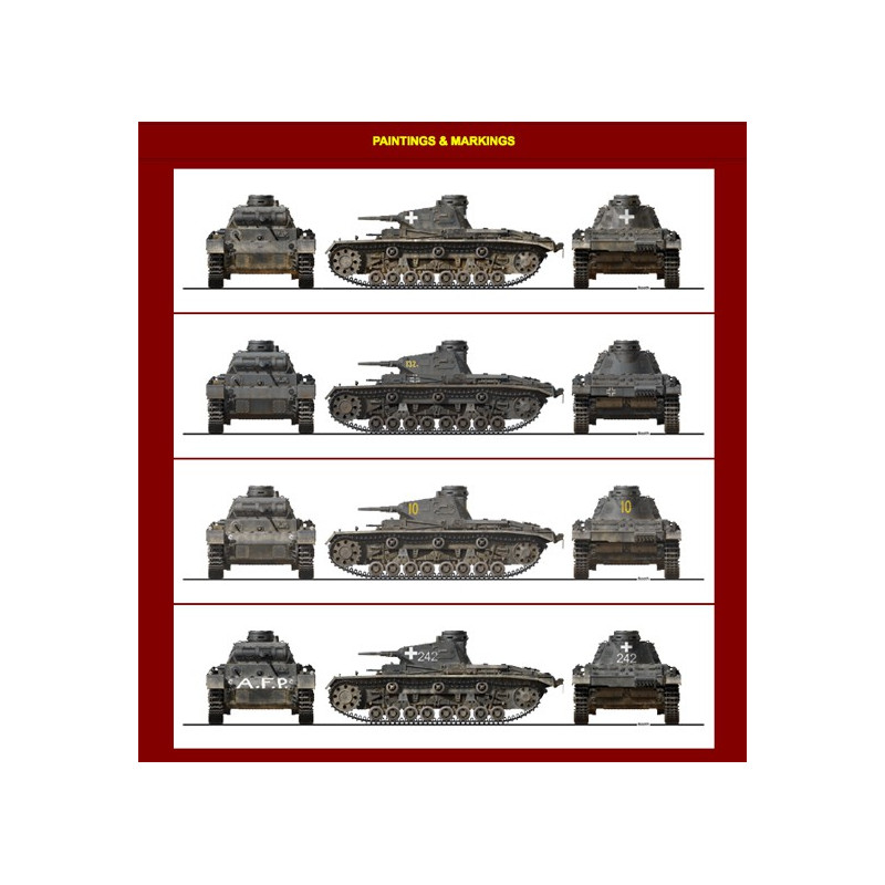 PZ.KPFW plastic tank model. III ausf.d 1/35 | Scientific-MHD