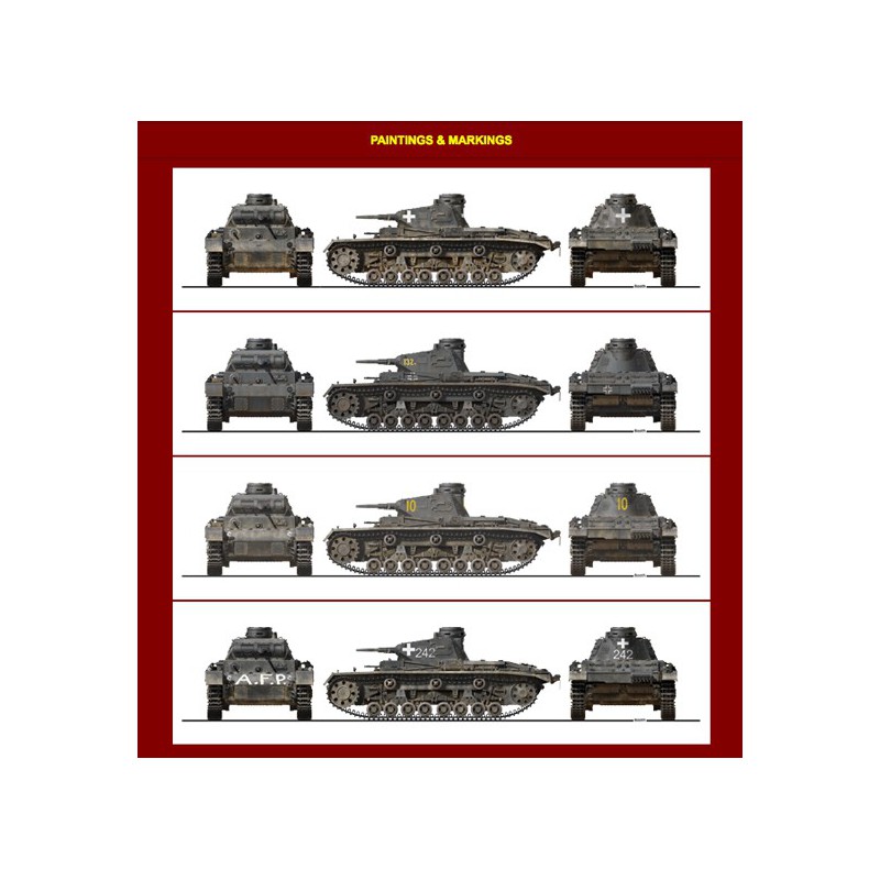 PZ.KPFW plastic tank model. III ausf.d 1/35 | Scientific-MHD