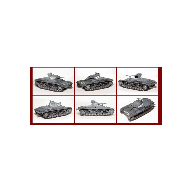 PZ.KPFW plastic tank model. III ausf.d 1/35 | Scientific-MHD