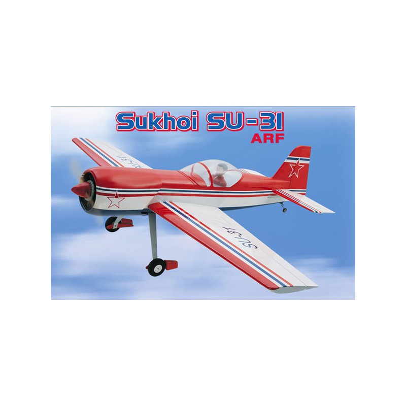 SUKHOI SU-31-ARF radio-controlled thermal airplane | Scientific-MHD