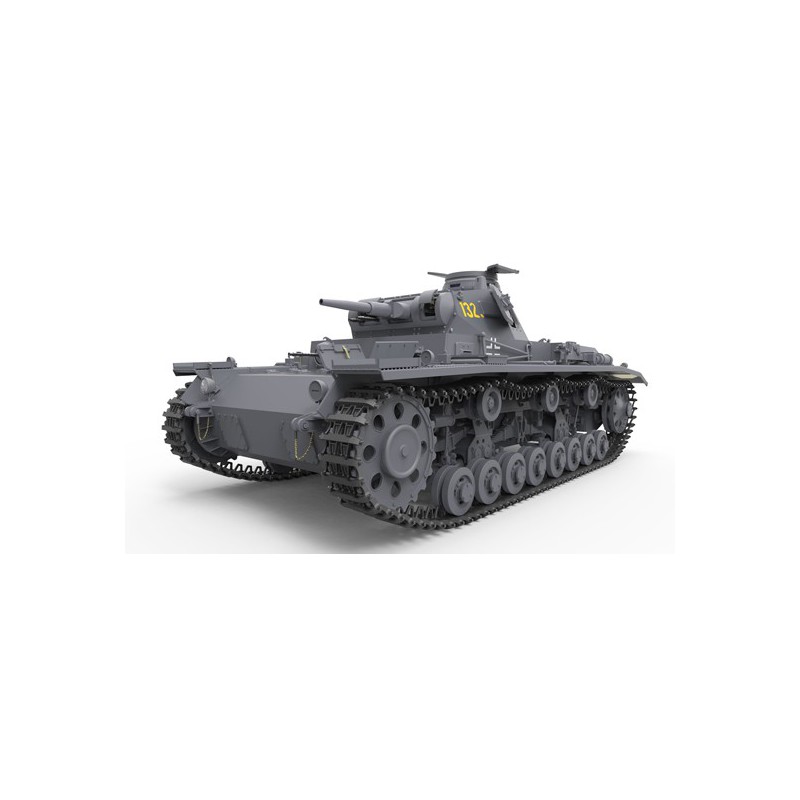 PZ.KPFW plastic tank model. III ausf.d 1/35 | Scientific-MHD
