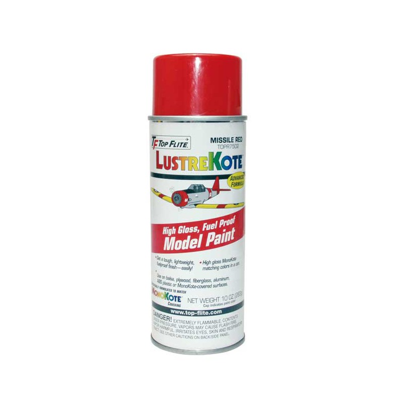 Paint for red missile model- aerosol 300ml | Scientific-MHD