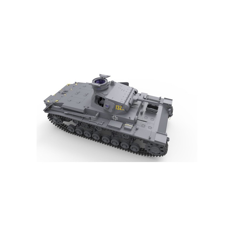 PZ.KPFW plastic tank model. III ausf.d 1/35 | Scientific-MHD