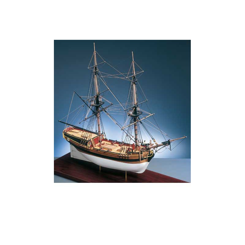 Static boat HM Brig "Supply" | Scientific-MHD