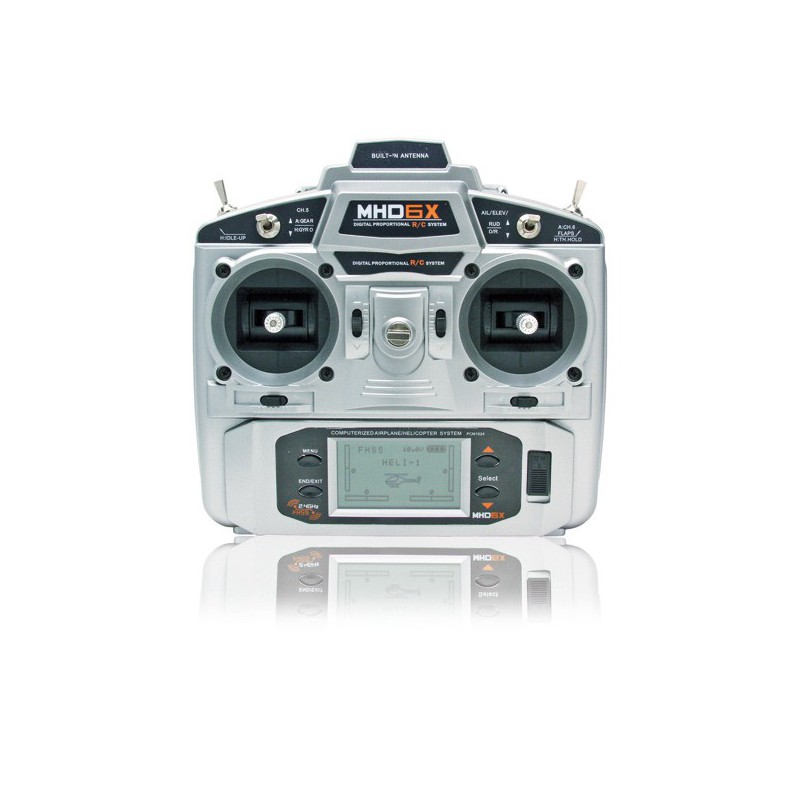 Set for radio control MHD6X 2.4 GHZ FHSS MODE 2 | Scientific-MHD