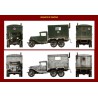 AAA gas plastic truck model + 1/35 shelter | Scientific-MHD