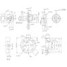 Draft electric motor DM2615 KV1300 engine | Scientific-MHD