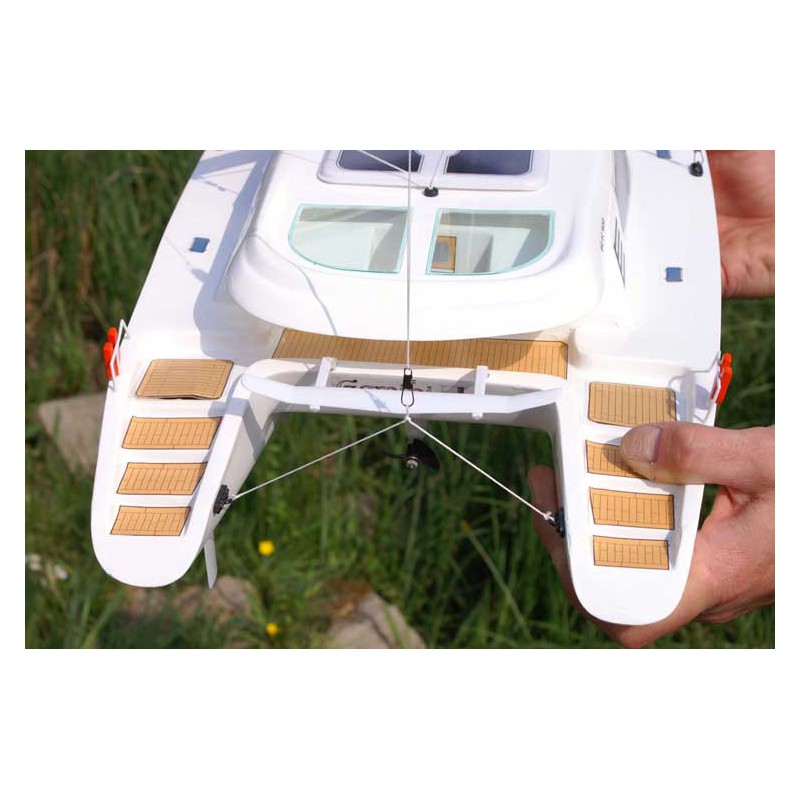 Radio -controlled sailboat MHD Catamaran Gemini 600 R/C | Scientific-MHD