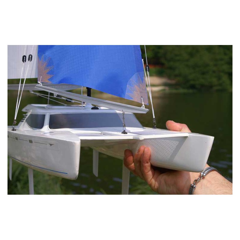 Radio -controlled sailboat MHD Catamaran Gemini 600 R/C | Scientific-MHD