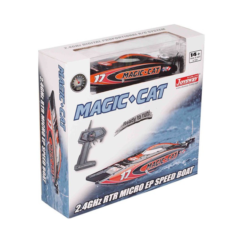 Electric boat radio controlled Micro Magic Cat RTR V5 | Scientific-MHD