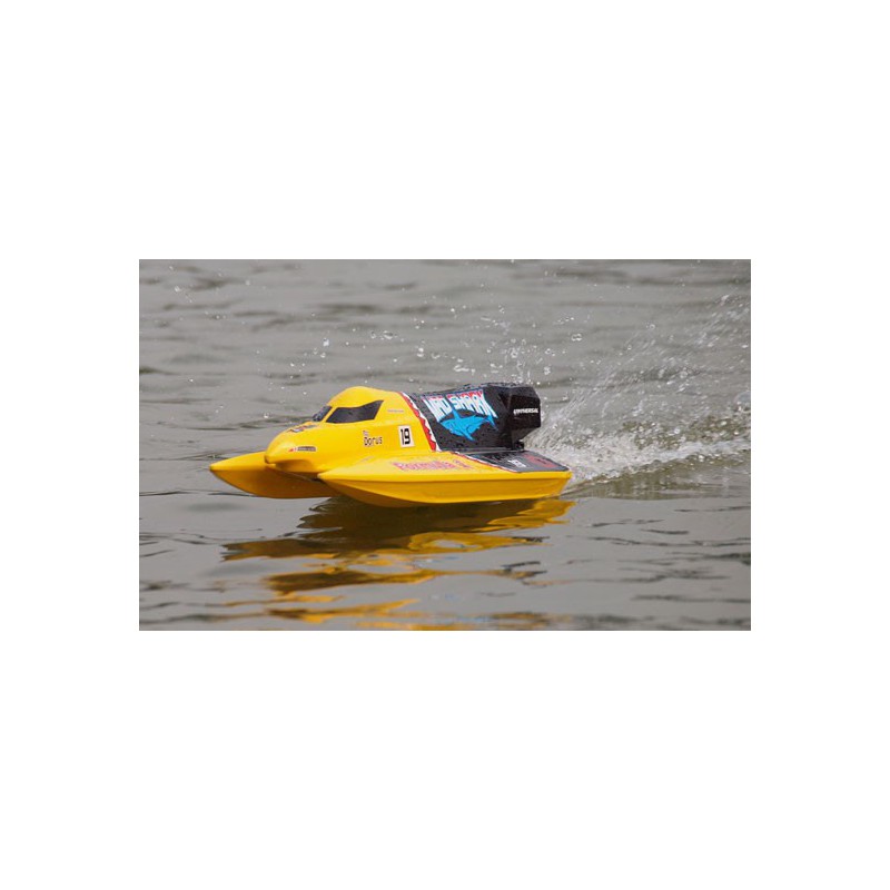 Radiochered electric boat Mad Shark Mini F1 Tunnel RTS | Scientific-MHD